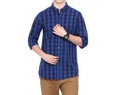 Men's Checkered Casual