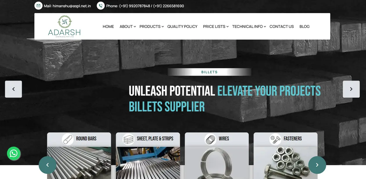 Adarsh Stainless Pvt Ltd 