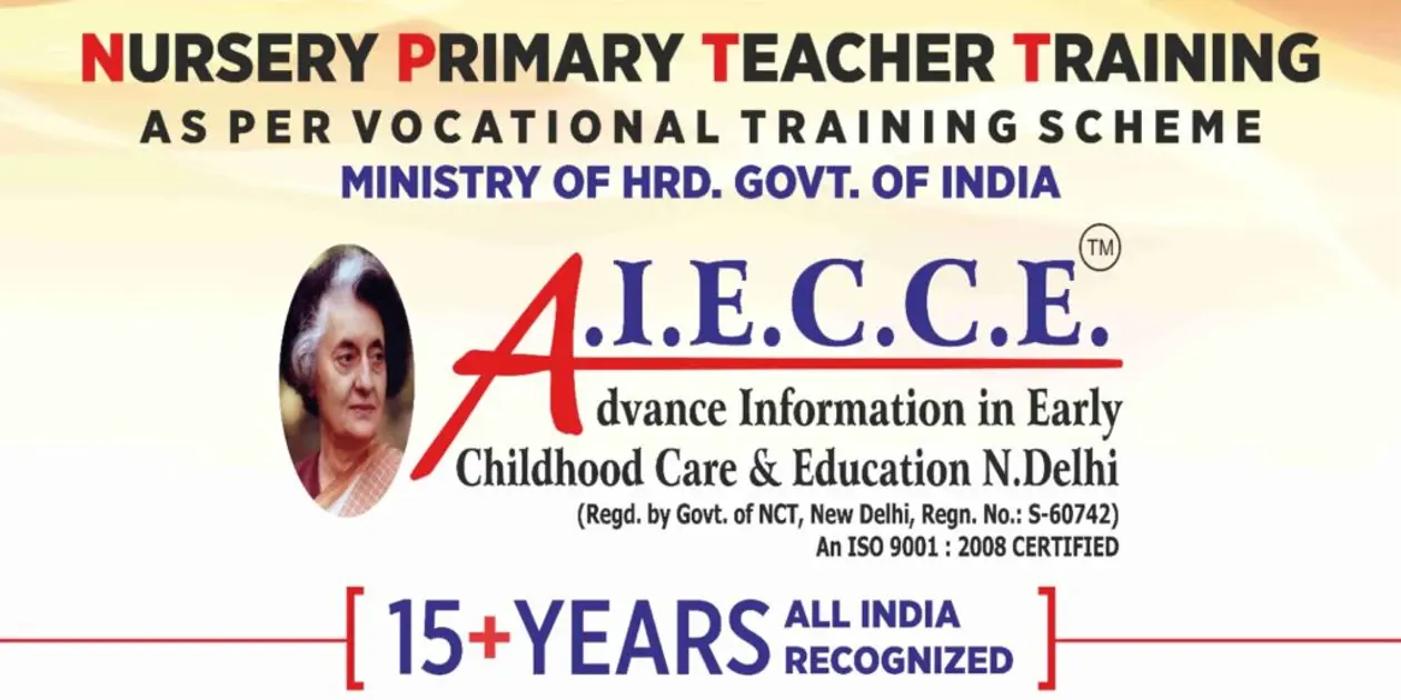AIECCE Nursery Primary Teacher Training
