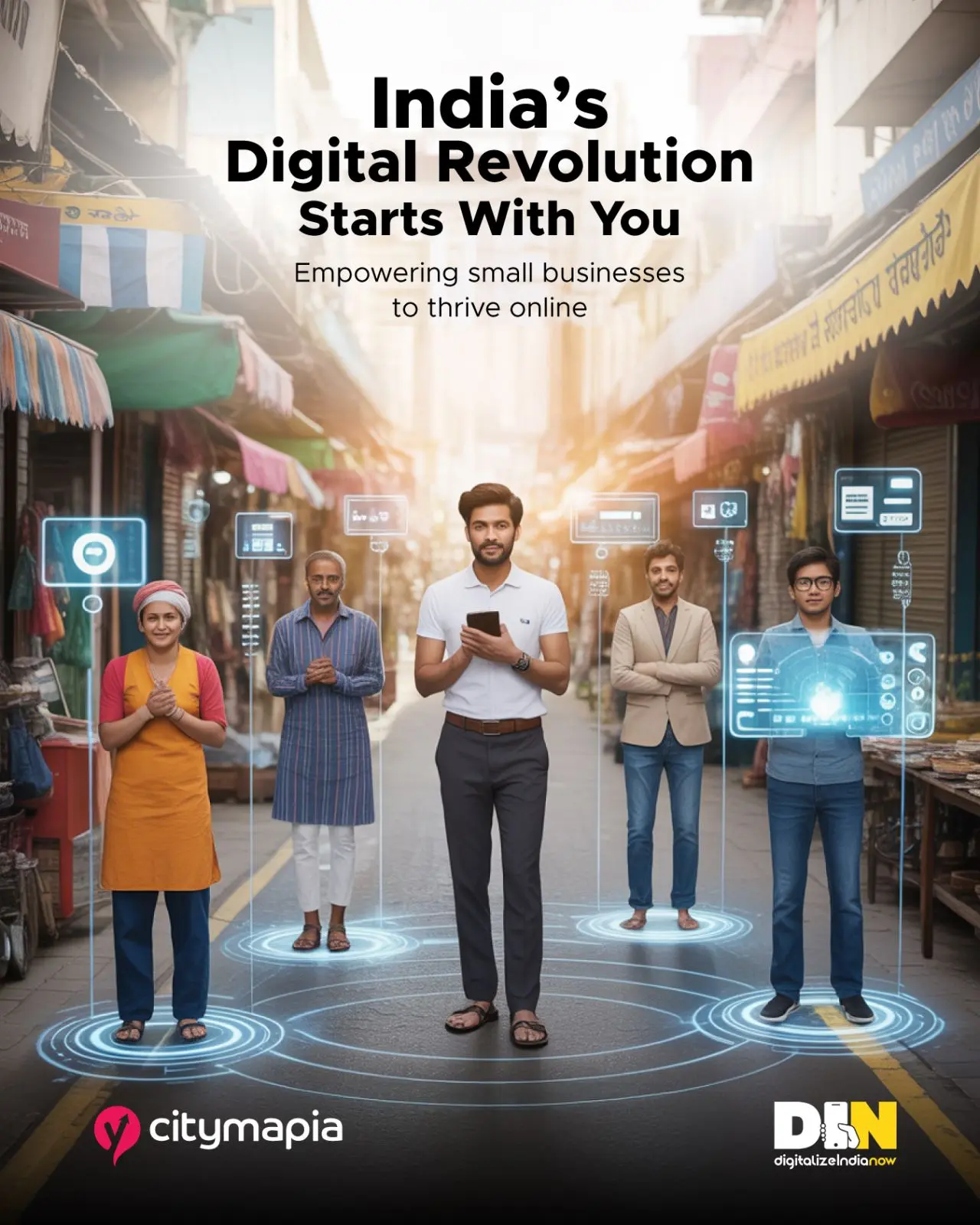 Digitalize India: Giving Local Businesses a 24/7 Online Edge