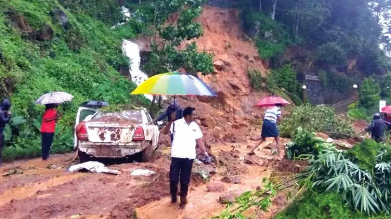 Landslides in Karnataka
