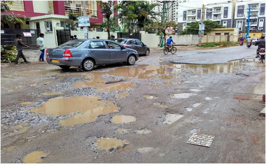 Complain About Potholes can be registered online.