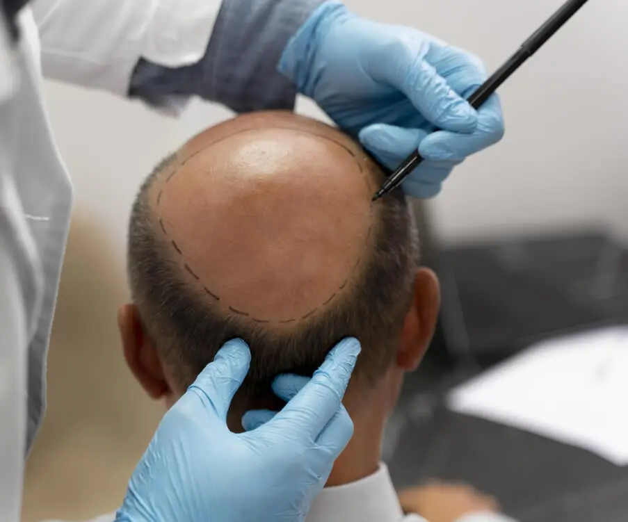 How Does Crown Hair Transplant Fill Empty Crown Regions Effectively?
