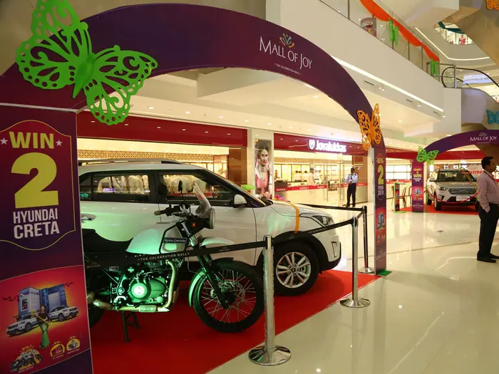 Inside Mall of Joy
