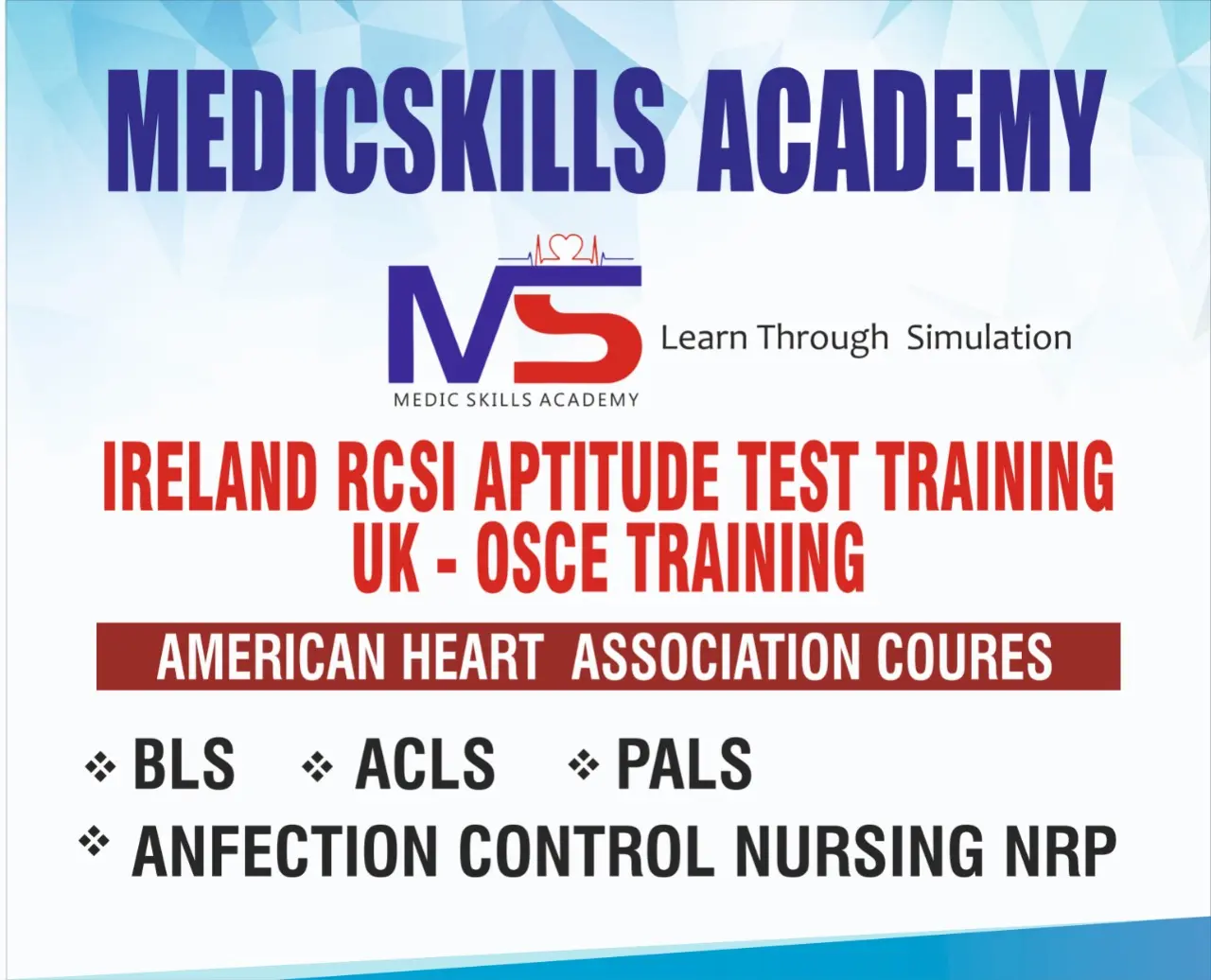 Best BLS ACLS PALS training institute in KOTTAYAM and thiruvalla