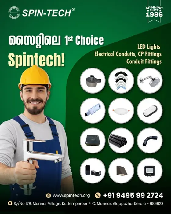 Build with confidence. Build with Spin-Tech. 