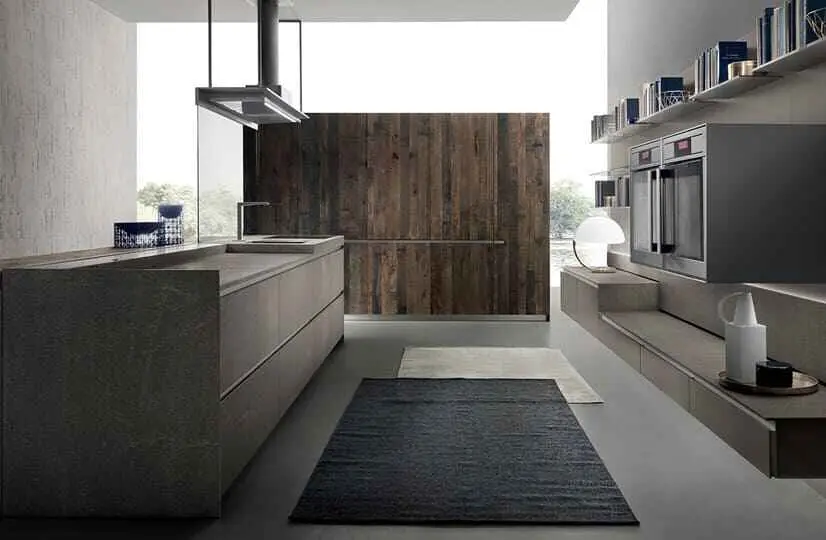 Italian Shaped Kitchen
