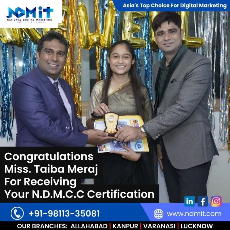 NDMIT - best institute for digital marketing training courses in  Prayagraj