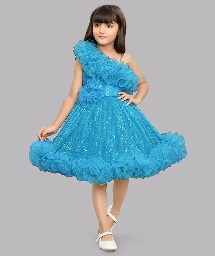 Shoulder Dress for Girls