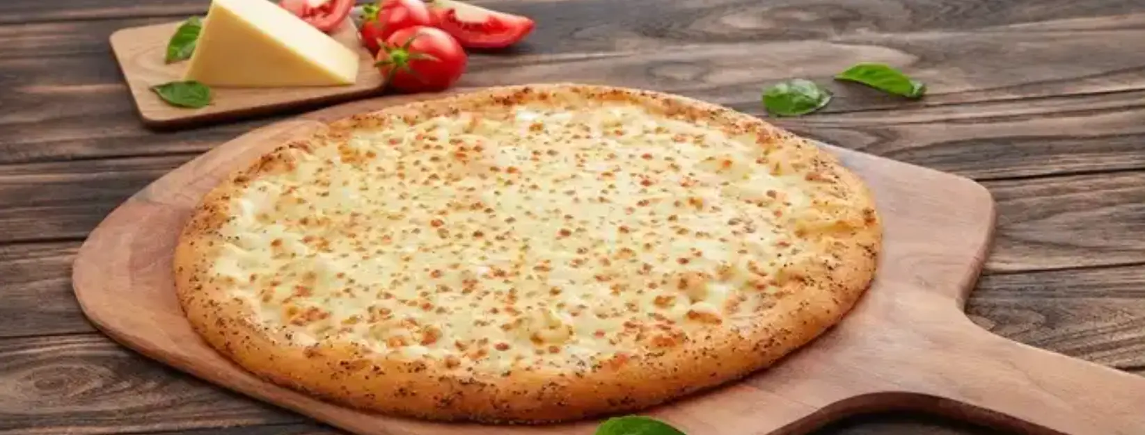 Double Cheese Margherita Pizza