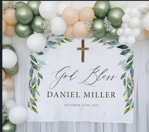Baptism Decoration