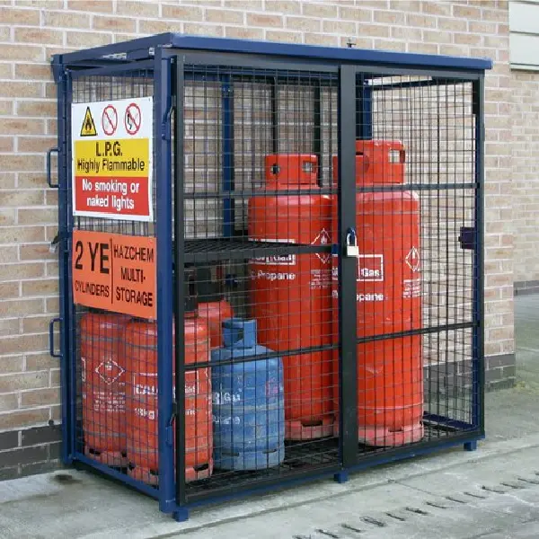 Gas Bottle Storage Cage