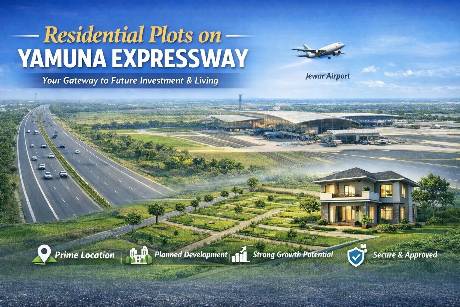 Residential Plots on Yamuna Expressway: A Practical Guide for Buyers