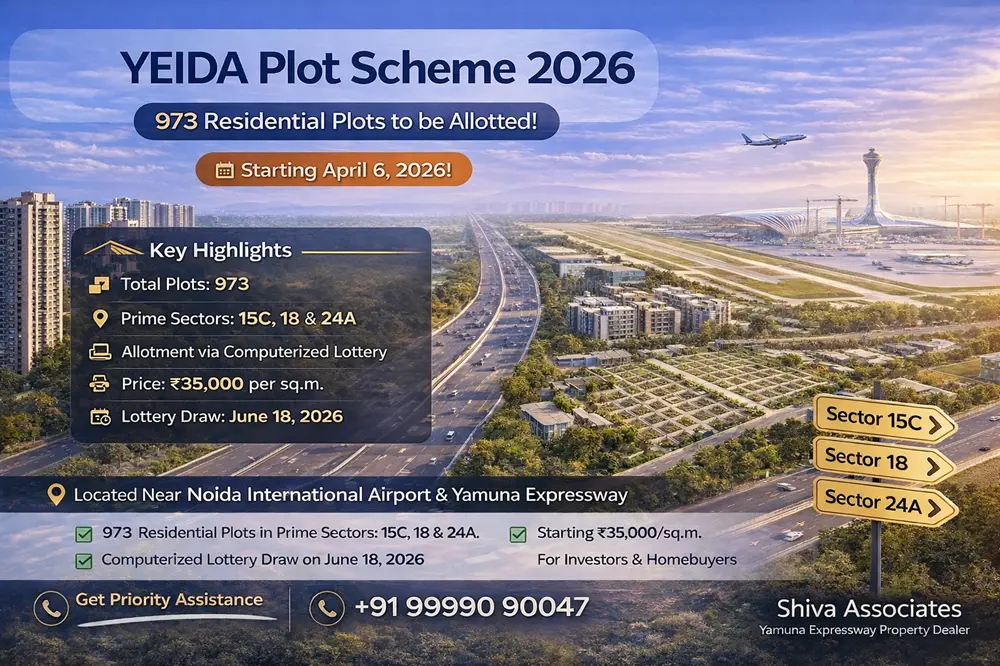 YEIDA Plot Scheme 2026 – Residential Plots Near Yamuna Expressway
