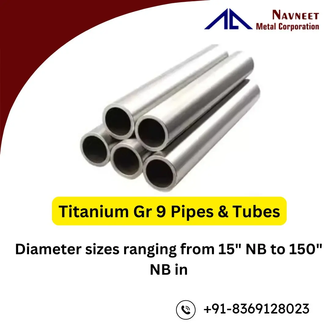 Titanium Gr 9 Pipes & Tubes