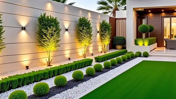 Compound Wall & Landscaping