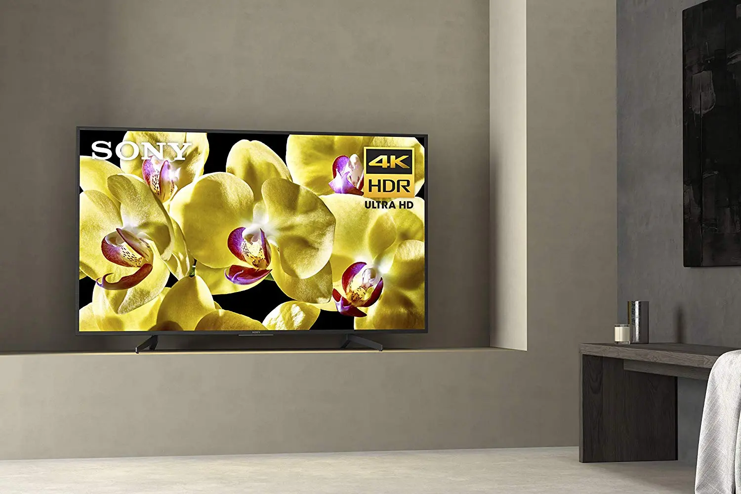 Sony X800G 49 Inch TV: 4K Ultra HD Smart LED TV with HDR and Alexa Compatibility - 2019 Model, 49-Inch