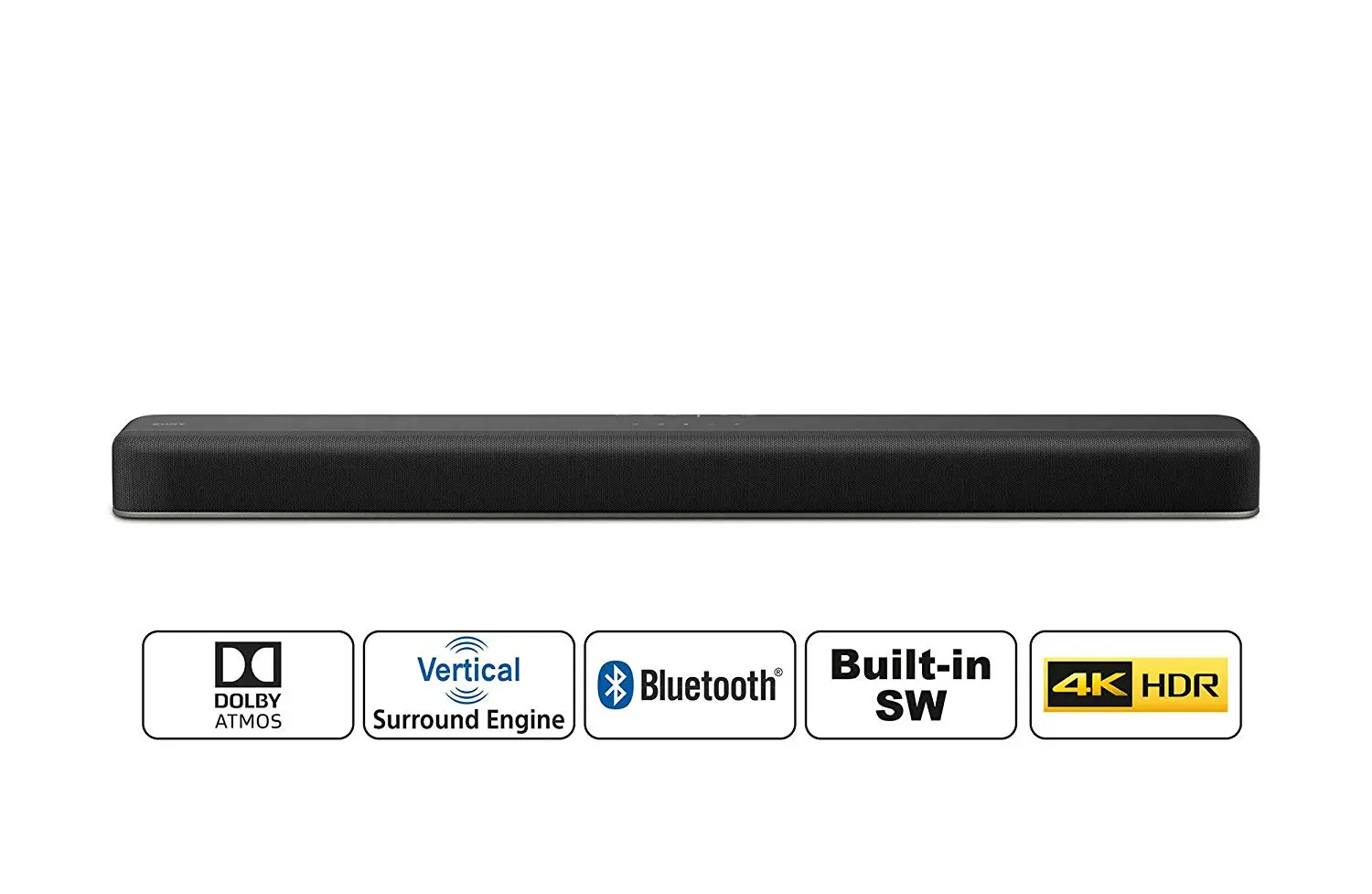 Sony HT-X8500 Single 2.1Ch Soundbar with Dolby Atmos and Built-in subwoofers - Black
