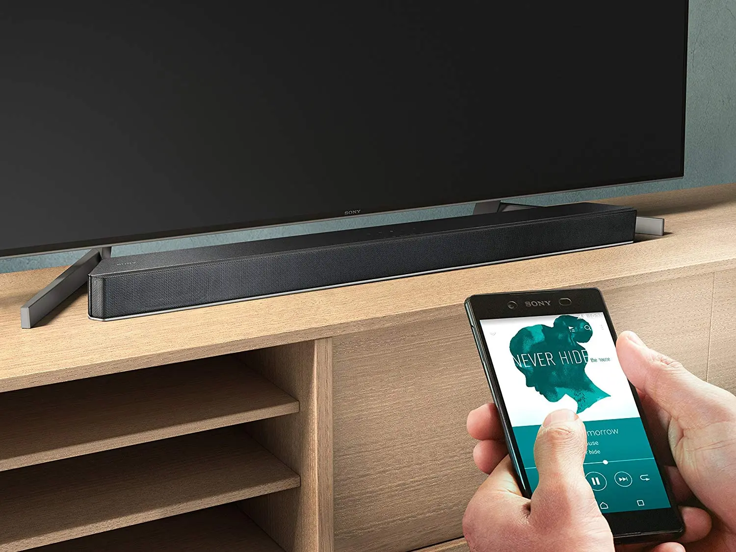 Sony 2.1 Soundbar with Dolby Atmos and Bluetooth - HT-X9000F