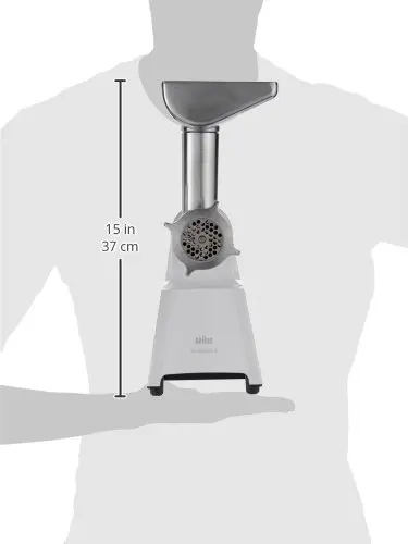 Braun G1500 1500-watt Meat Mincer and Grinder, 220-volt