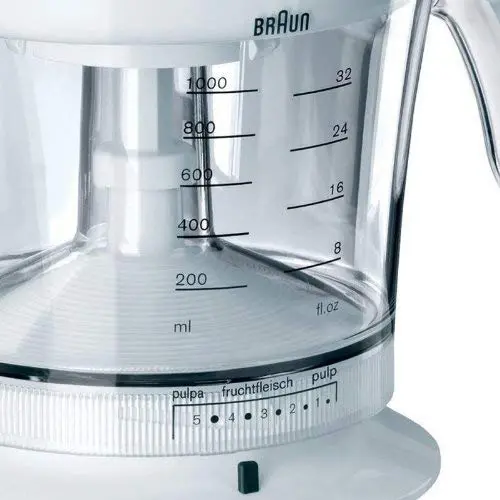Braun MPZ9 Multiquick 3 Citrus Juicer, 1 Litre