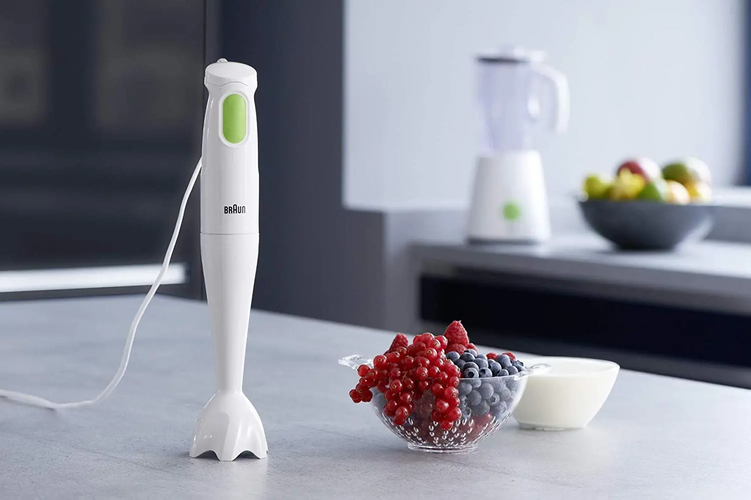 Braun Multiquick Hand Blender, White, Mq 100 by Braun