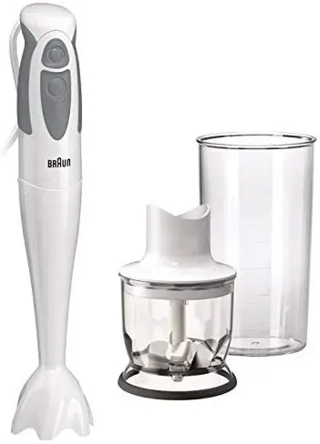 Braun MQ320 Hand Blender with Chopper, 550W (220 Volts - Not for USA)
