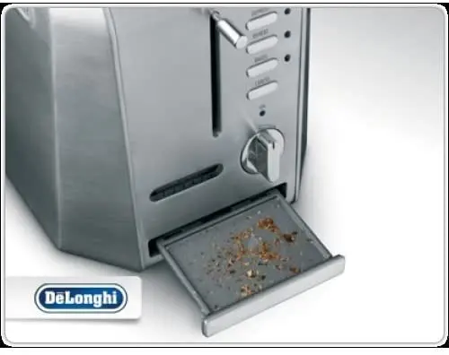  DELONGHI CTH2023 2 SLICE TOASTER ONLY FOR 220 240 Volts