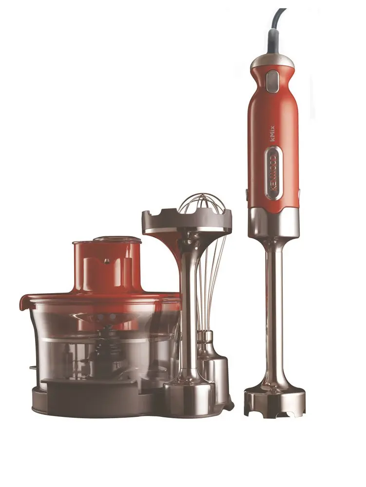 Kenwood KMix Triblade Hand Blender Set Red, 700 W - HB891