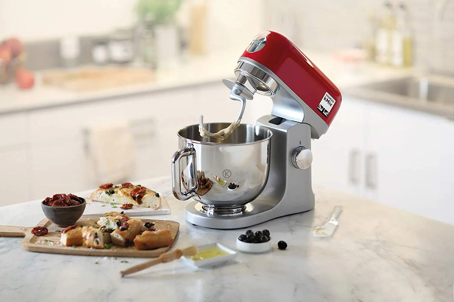 Kenwood KMX750RD Stand Mixer, 1000 W,