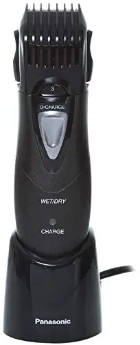 Panasonic ER2405 Rechargeable Body Hair & Beard Trimmer, Wet/Dry