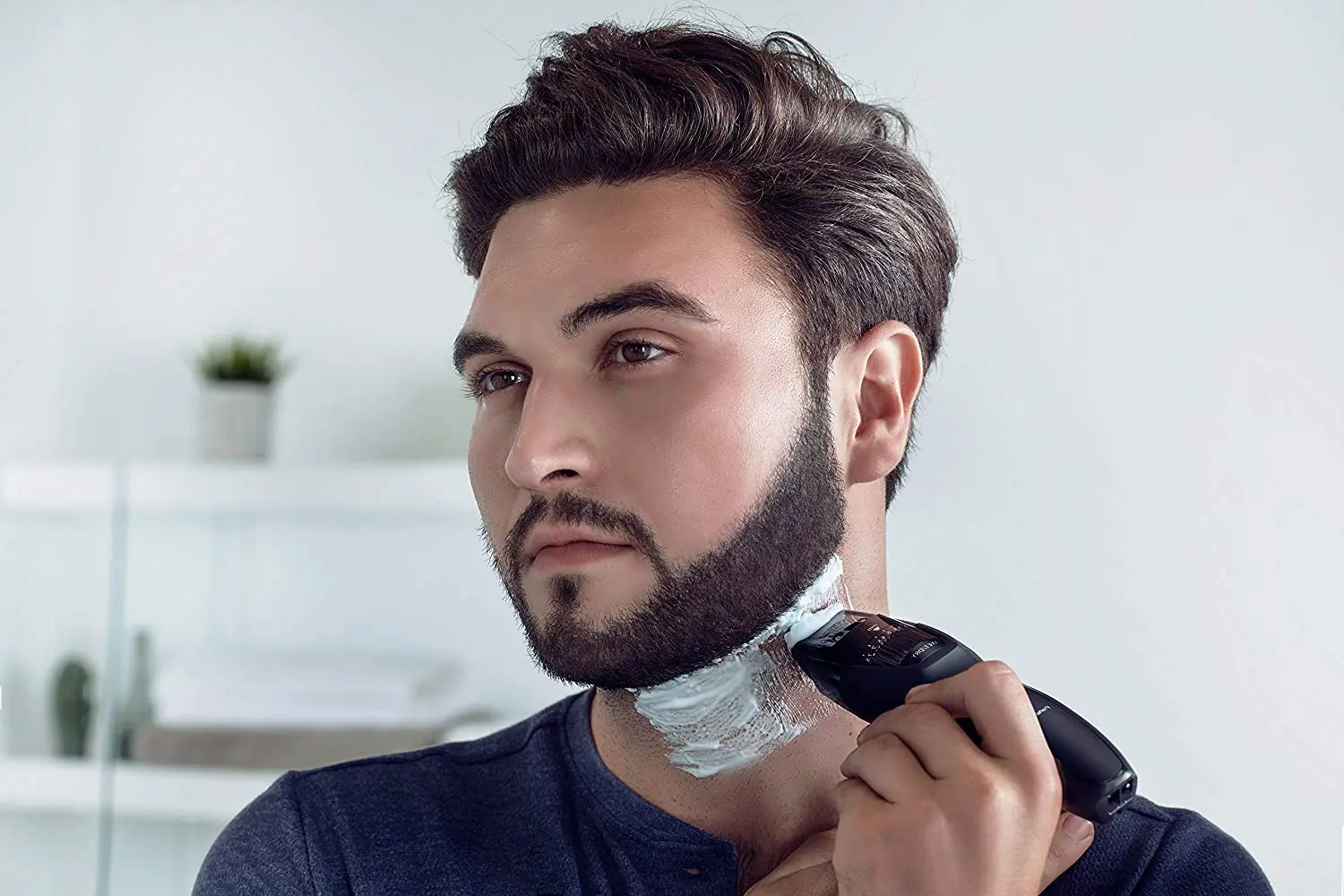 Panasonic ER-GB42 Wet & Dry Electric Beard Trimmer for Men with 20 Cutting Lengths