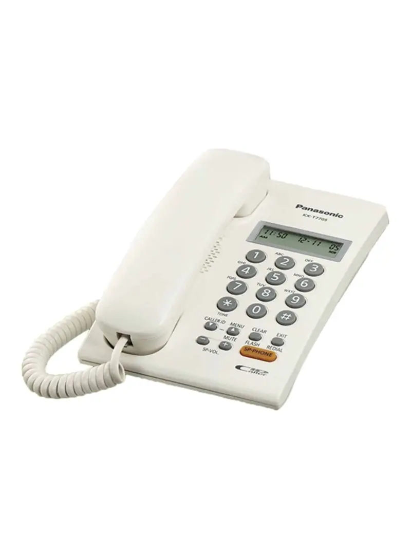 Panasonic Analog Proprietary Corded Telephone KX-T7705