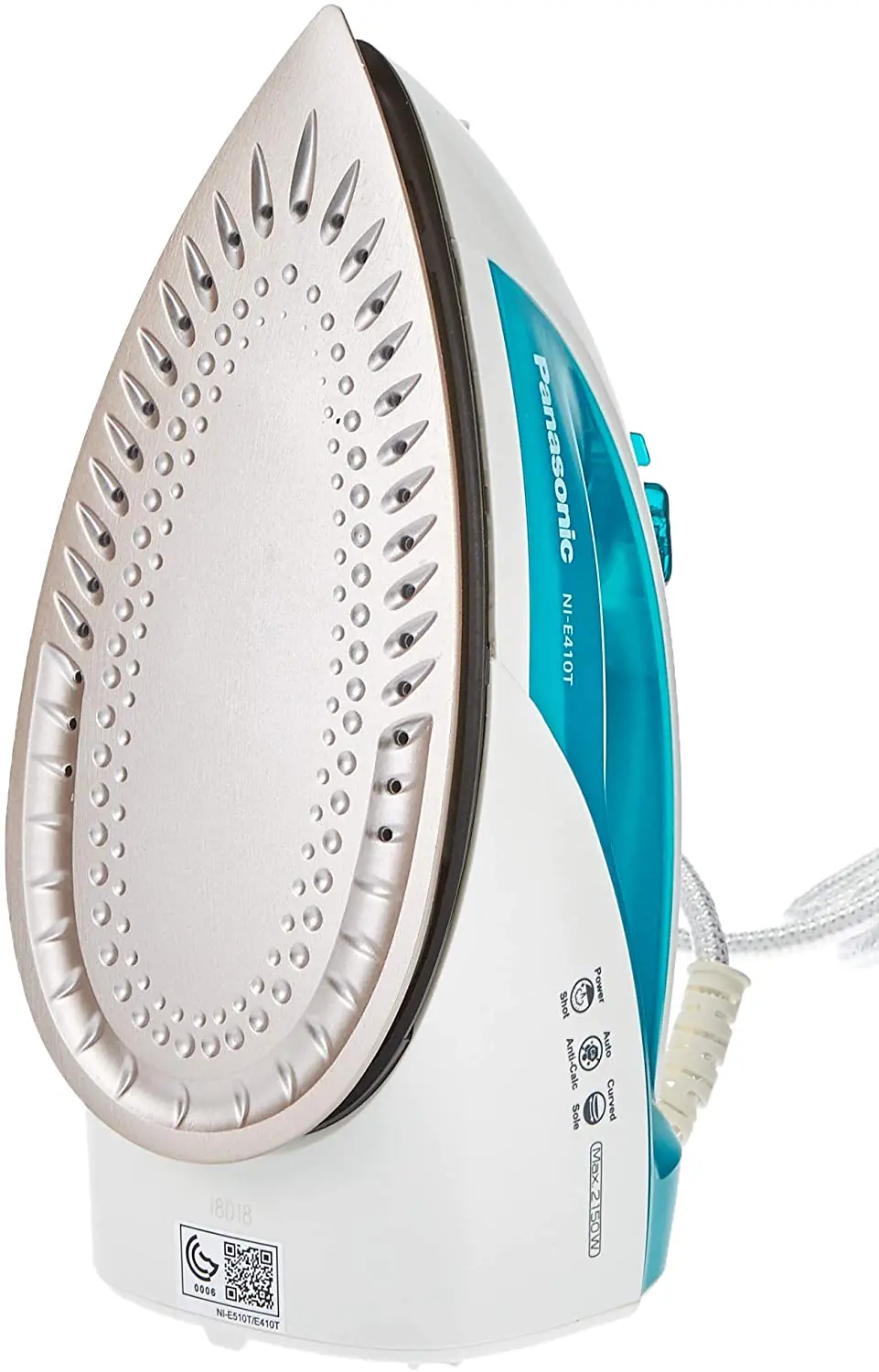 Panasonic Ni-E410T Steam Iron 2150 Watts - Green