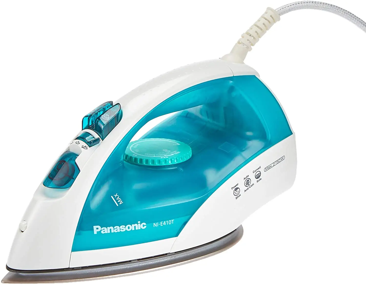Panasonic Ni-E410T Steam Iron 2150 Watts - Green