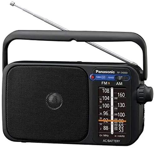 Panasonic RF-2400D Digital Portable Radio AM/FM