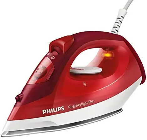 Philips Featherlight GC1423/48 1200 W Red, White – Steam and Dry Iron