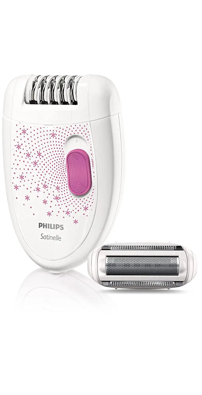 Philips HP6419/02 Satinelle Legs and Body Epilator with Shaving Head by PHILIPS
