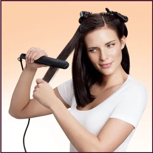Philips Hp8321 Essential Care 1-Inch Ceramic Hair Straightener, Black