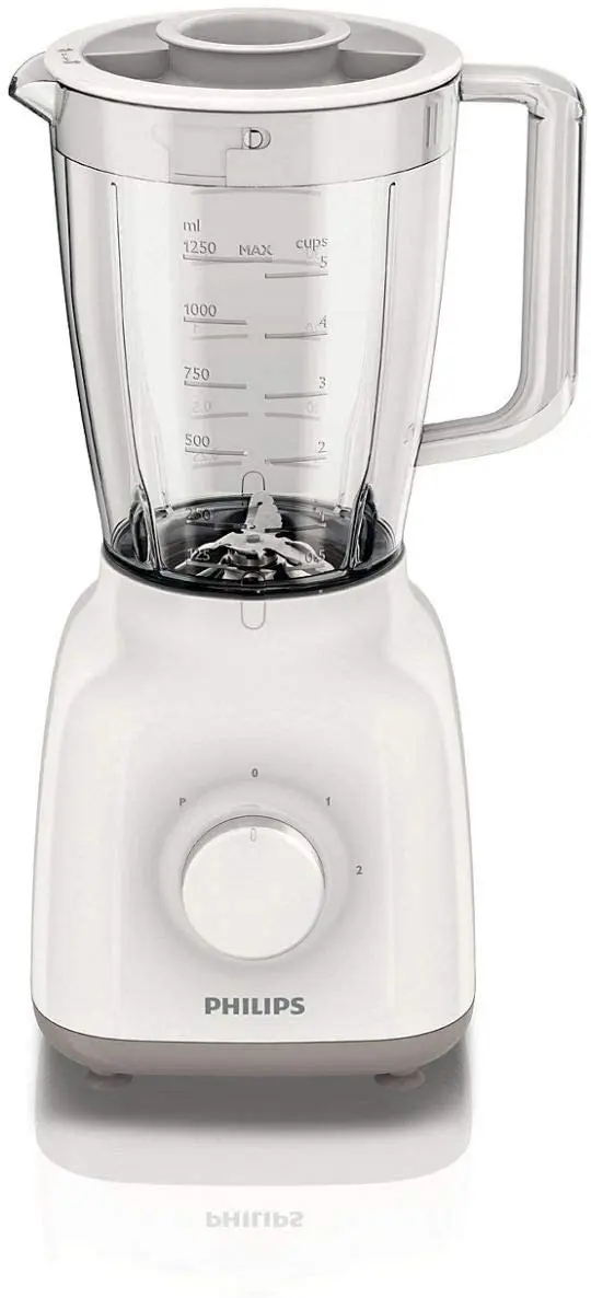 Philips HR2102 Jug Blender 400 Watts - White