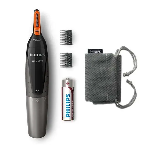 Philips NT3160/10 Nose Hair, Ear Hair and Eyebrow Trimmer Series 3000