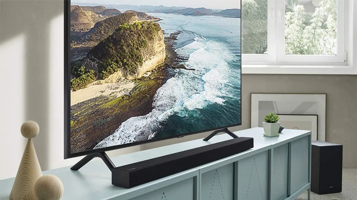 Samsung 55 Inch UHD 4K Smart TV- UA55RU7105KXZN- series 7,(2019)