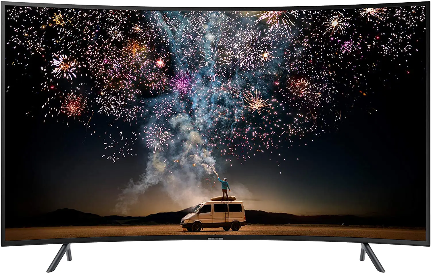 Samsung 65RU7300 65 Inch Curved Smart 4K UHD TV Series 7 (2019) - Black