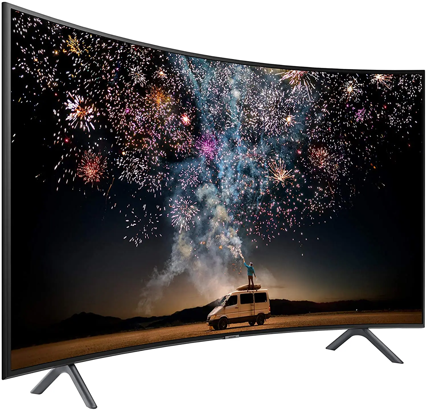 Samsung 65RU7300 65 Inch Curved Smart 4K UHD TV Series 7 (2019) - Black