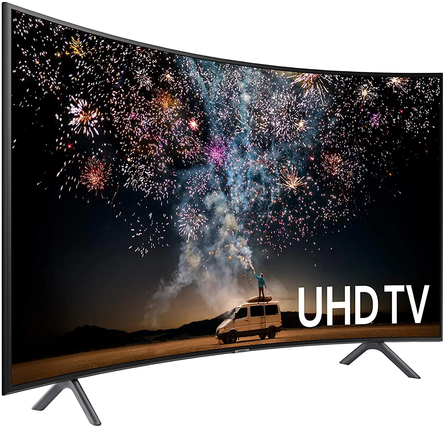 Samsung 65RU7300 65 Inch Curved Smart 4K UHD TV Series 7 (2019) - Black