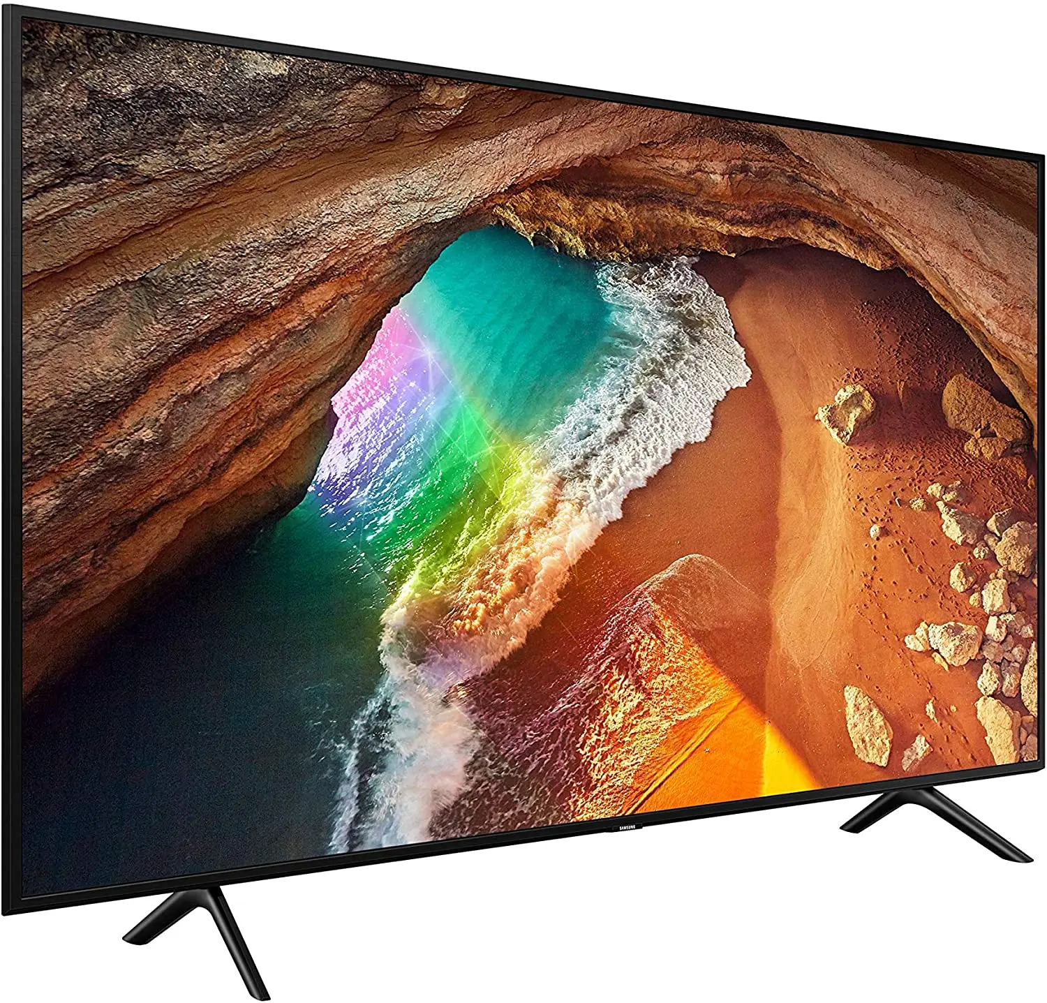 Samsung 65 Inch Flat Smart 4K QLED TV- 65Q60RA-Series 6, (2019)