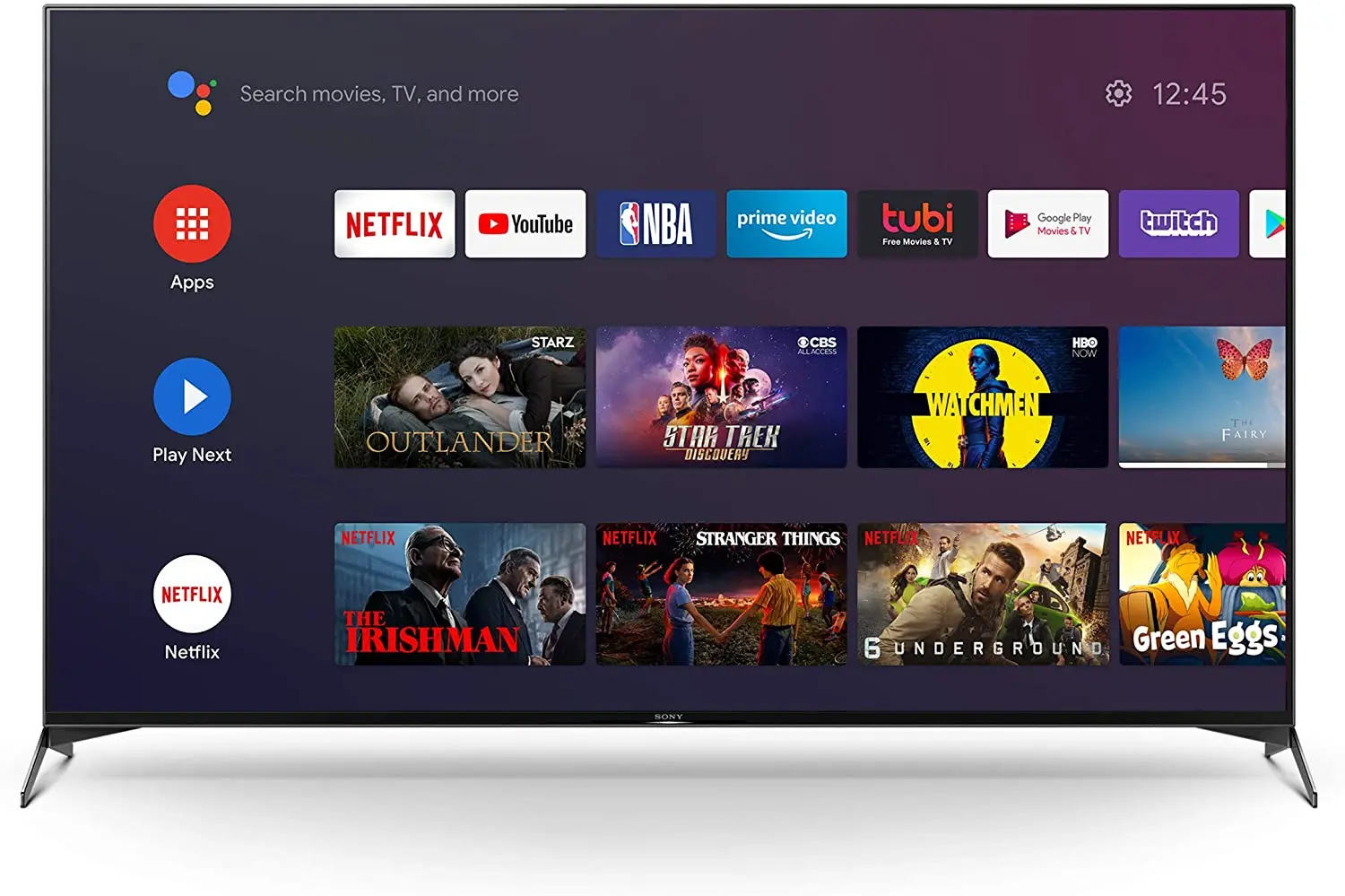 Sony BRAVIA 75 Inch X95H Series 4K Ultra HD Full Array LED High Dynamic Range Smart Android TV, X1 Ultimate, Dolby Atmos, Dolby Vision, Netflix Calibrated Mode KD-75X9500H
