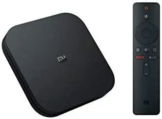 Xiaomi Mi Box S with 4K HDR Android TV Streaming Media Player Google Assistant Remote Official International Version - BLACK