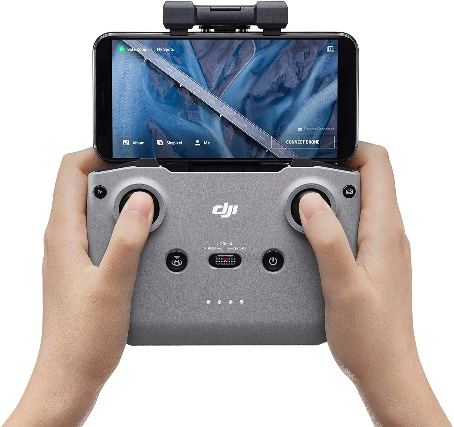 DJI Mavic Air 2 - Drone Quadcopter UAV with 48MP Camera 4K Video 8K Hyperlapse 1/2" CMOS Sensor 3-Axis Gimbal 34min Flight Time ActiveTrack 3.0 Ocusync 2.0, Gray
