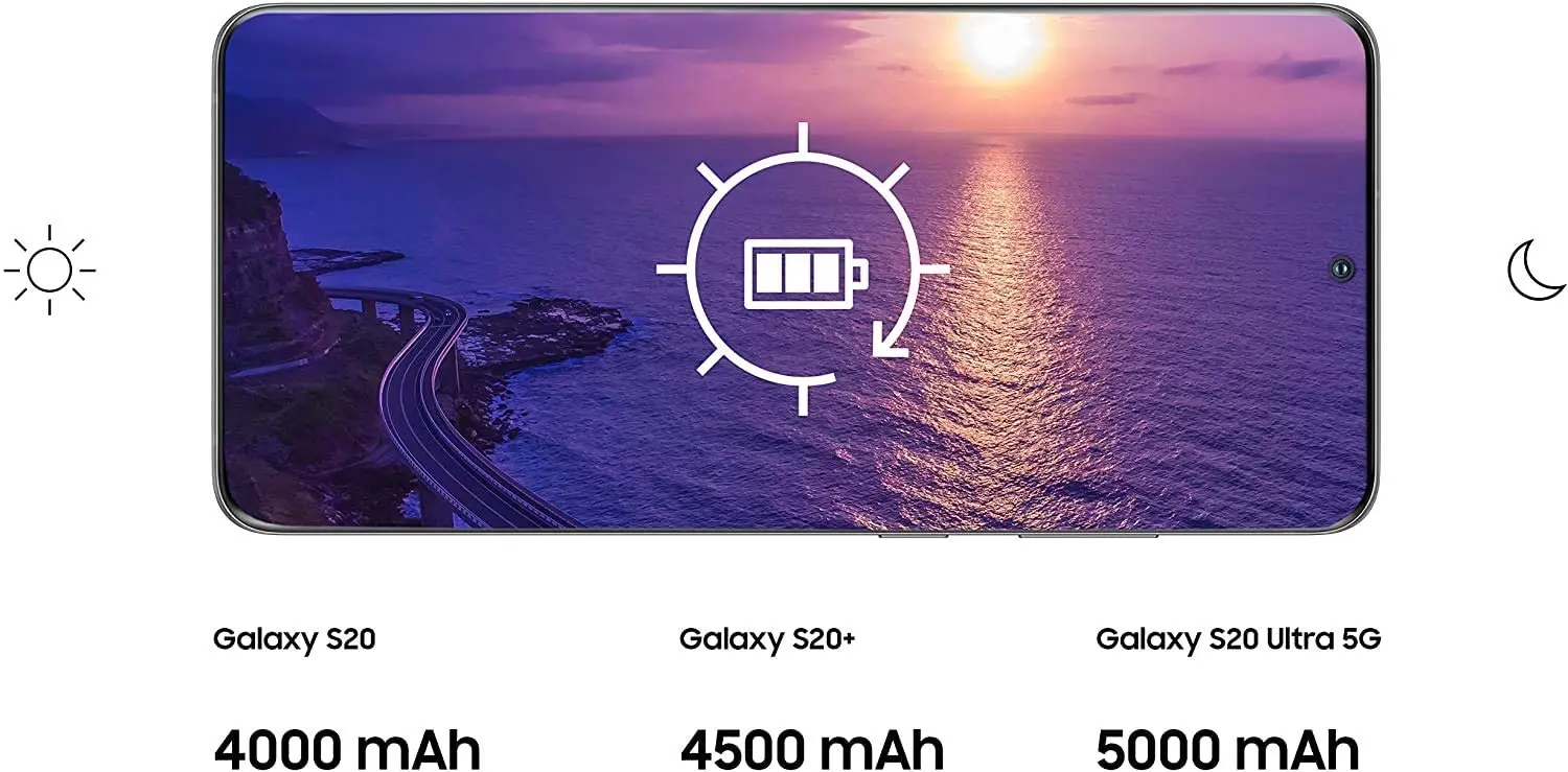 Samsung Galaxy S20+ 4G, 8GB RAM, 128 GB, Cloud Blue - UAE Version + Samsung Galaxy Buds Plus